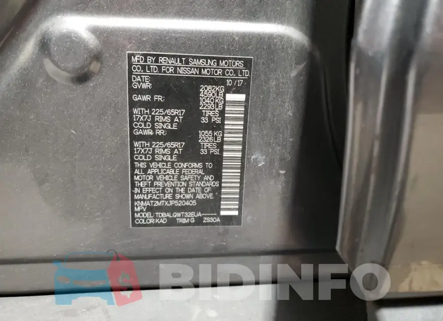 KNMAT2MTXJP520405 Photo# 13