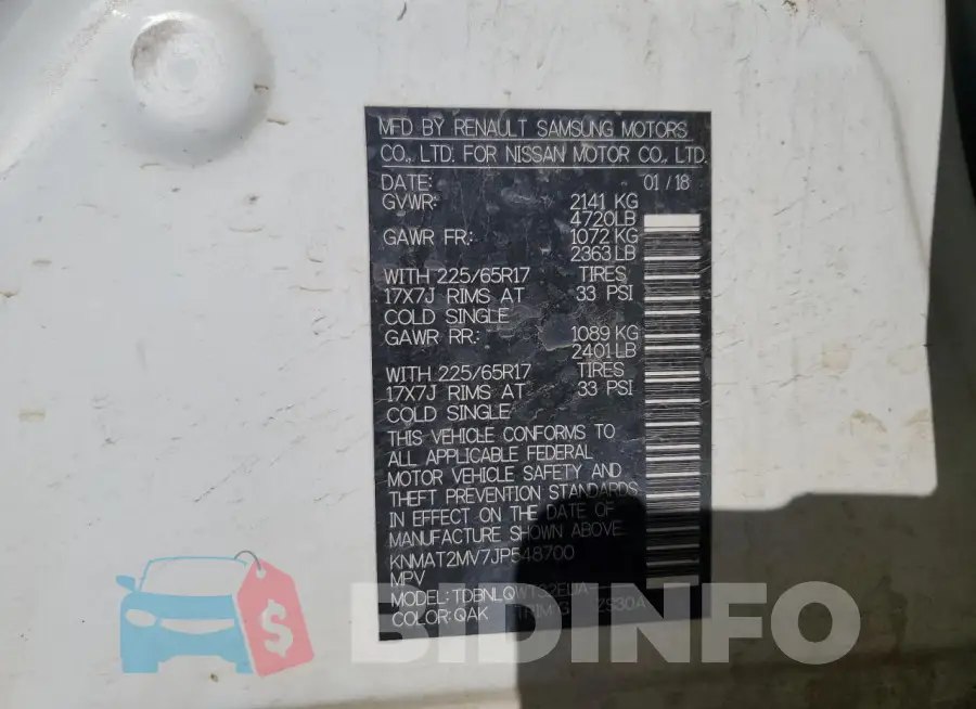 KNMAT2MV7JP548700 Photo# 12