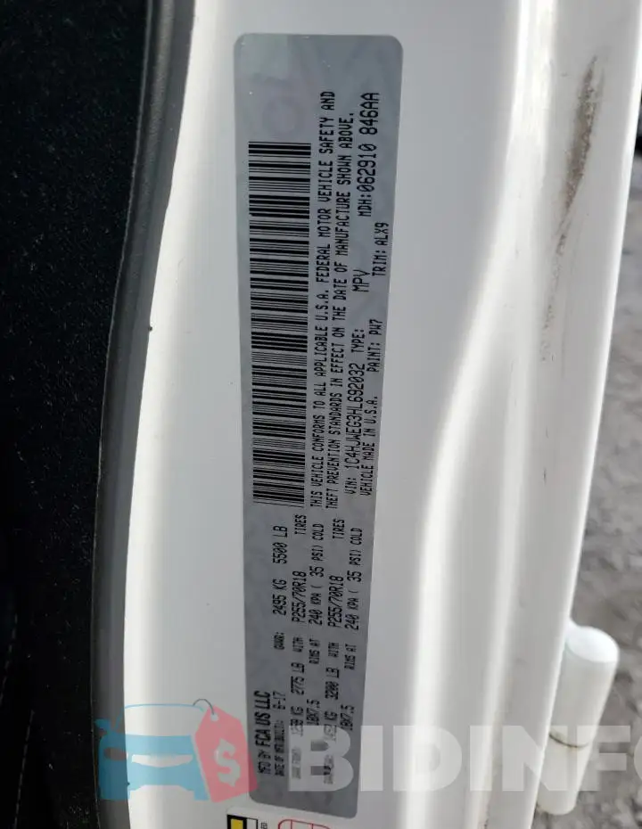 1C4HJWEG3HL692032 Photo# 12