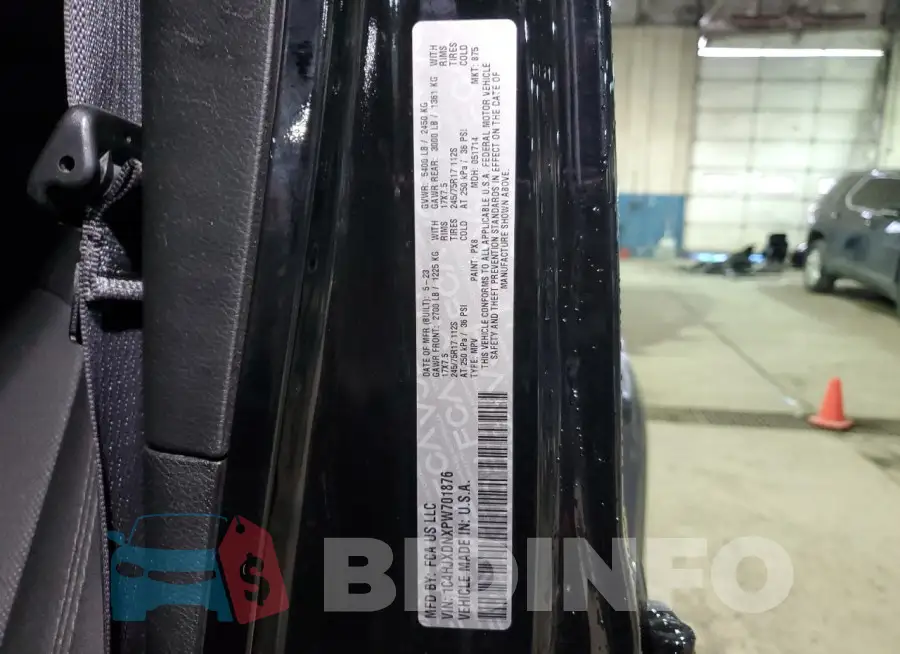 1C4HJXDNXPW701876 Photo# 13