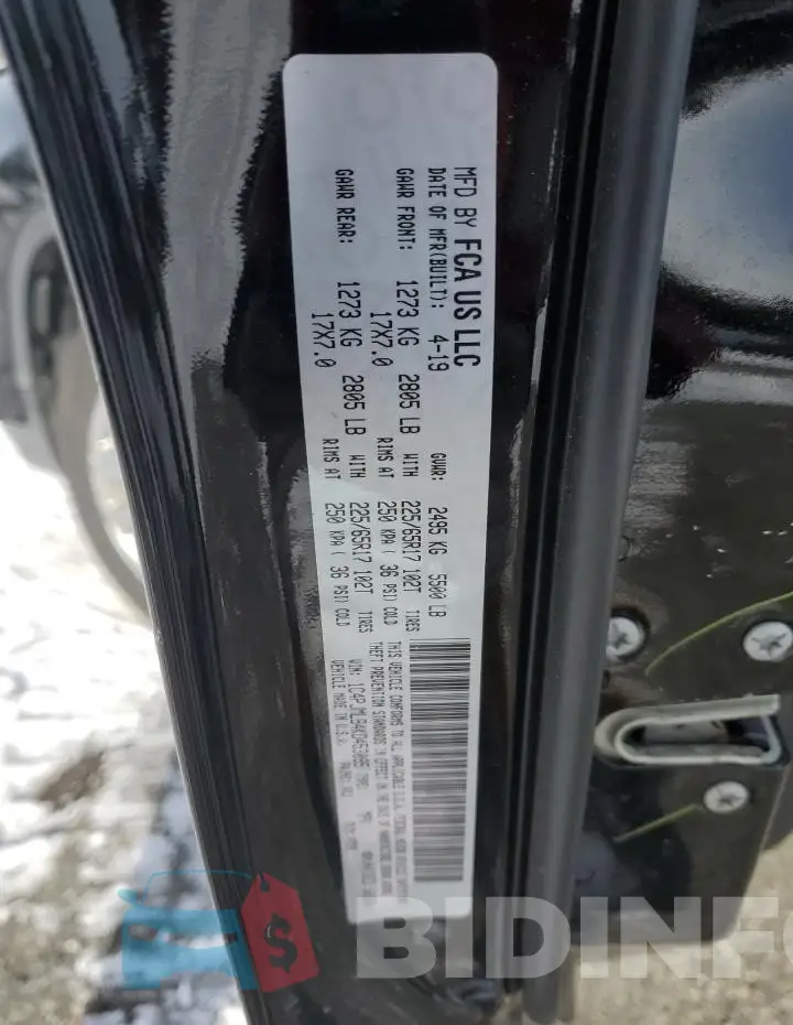 1C4PJMLB4KD453095 Photo# 13