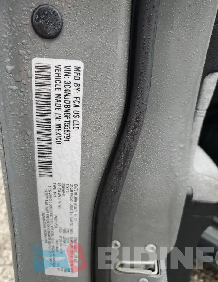 3C4NJDBN6PT558791 Photo# 13