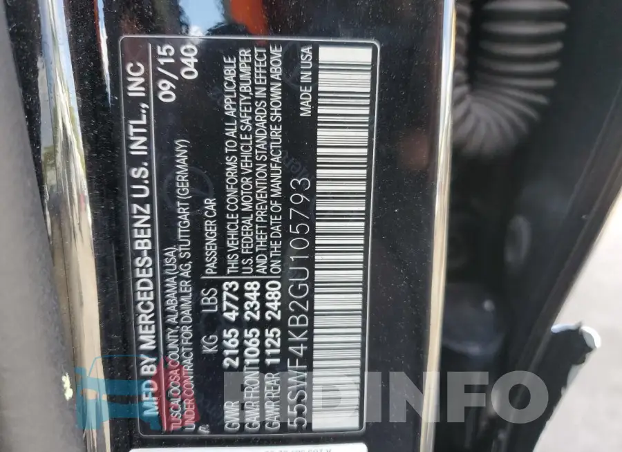 55SWF4KB2GU105793 Photo# 12