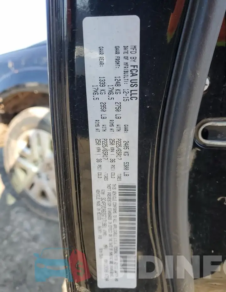 3C4PDCAB2GT171981 Photo# 13
