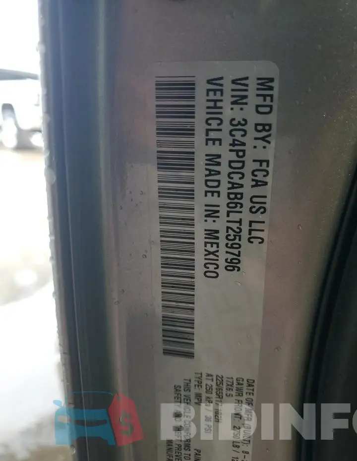 3C4PDCAB6LT259796 Photo# 13