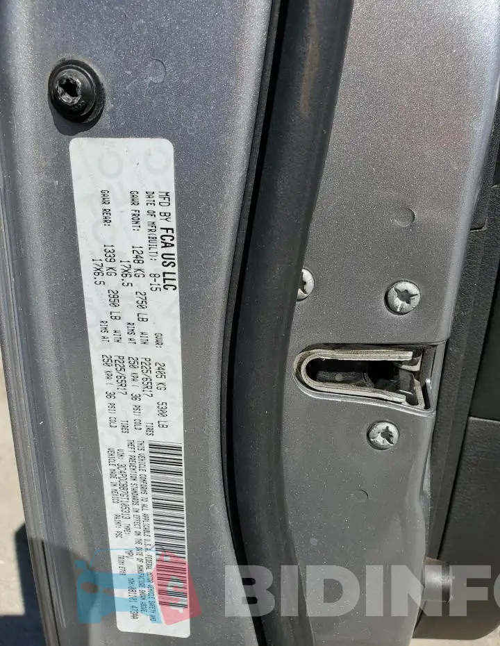 3C4PDCBB7GT105313 Photo# 13