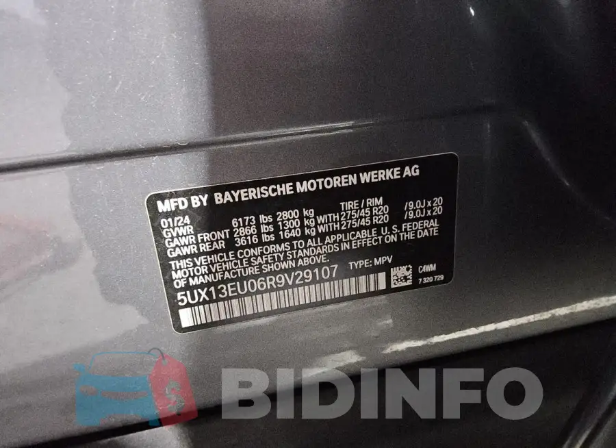 5UX13EU06R9V29107 Photo# 14