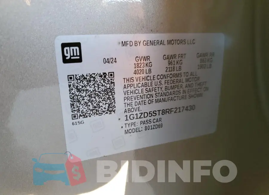 1G1ZD5ST8RF217430 Photo# 13