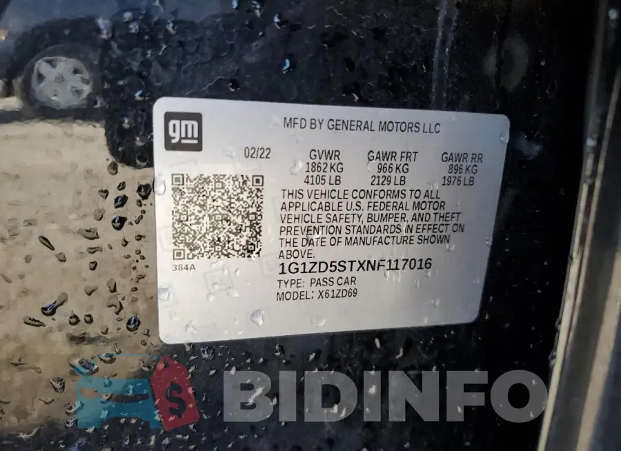 1G1ZD5STXNF117016 Photo# 12