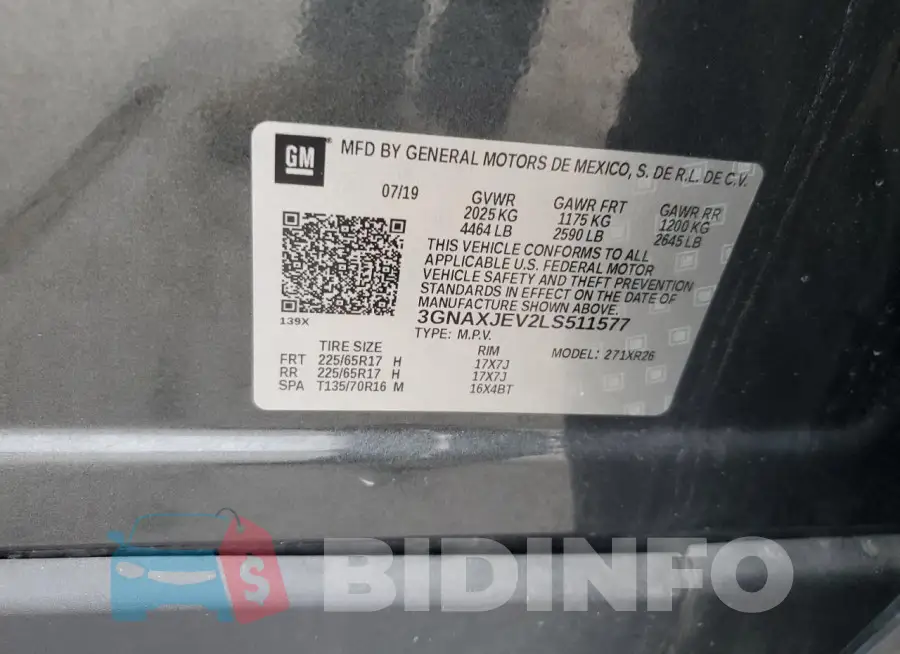 3GNAXJEV2LS511577 Photo# 13