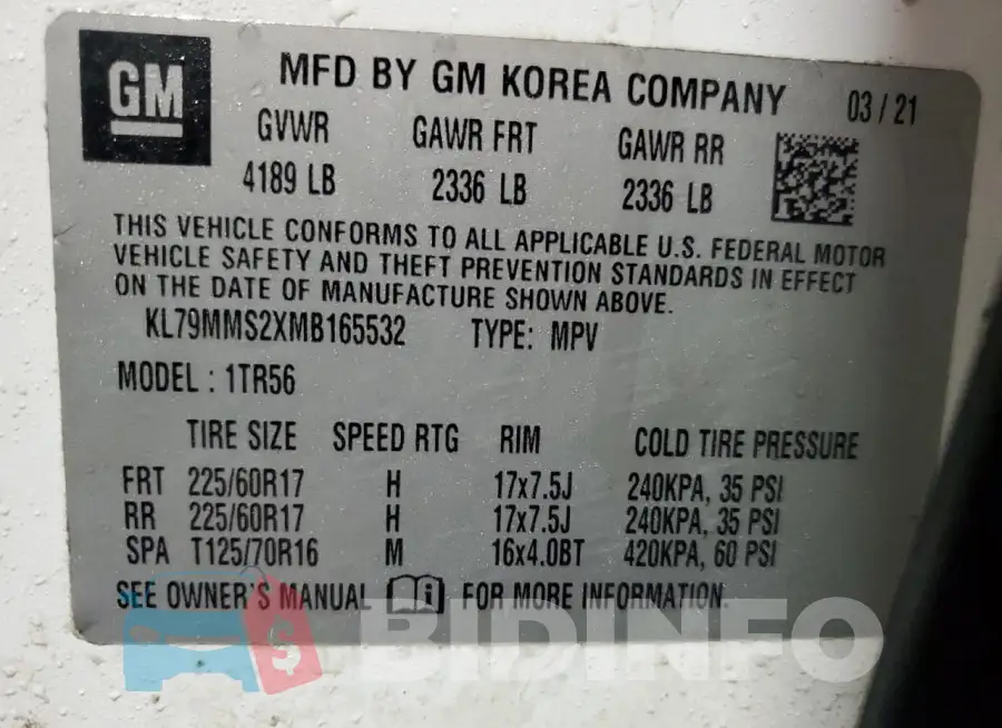 KL79MMS2XMB165532 Photo# 14