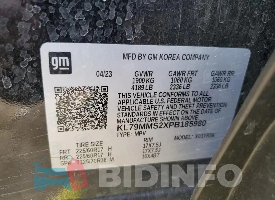 KL79MMS2XPB185980 Photo# 13