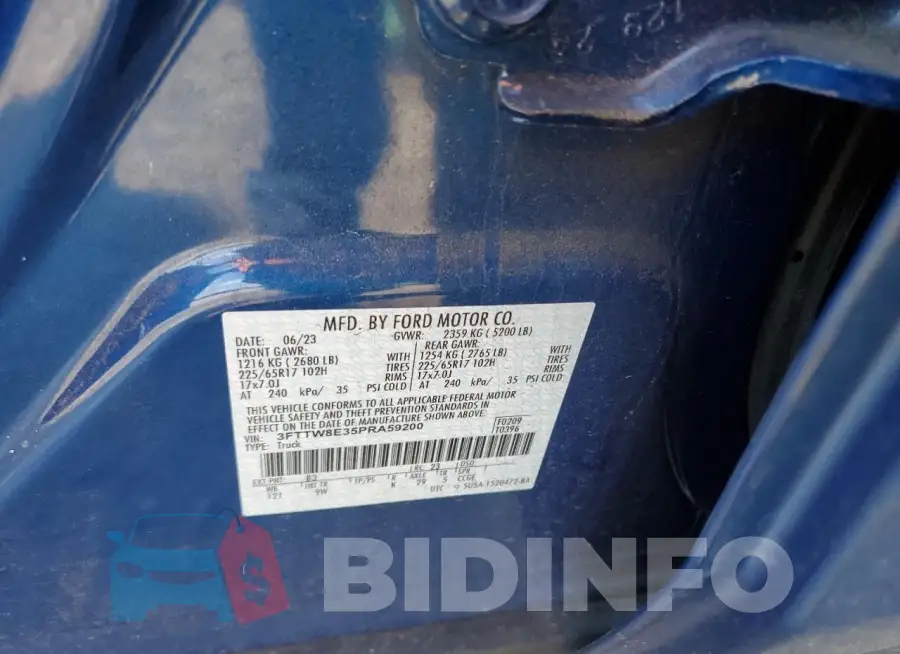 3FTTW8E35PRA59200 Photo# 12