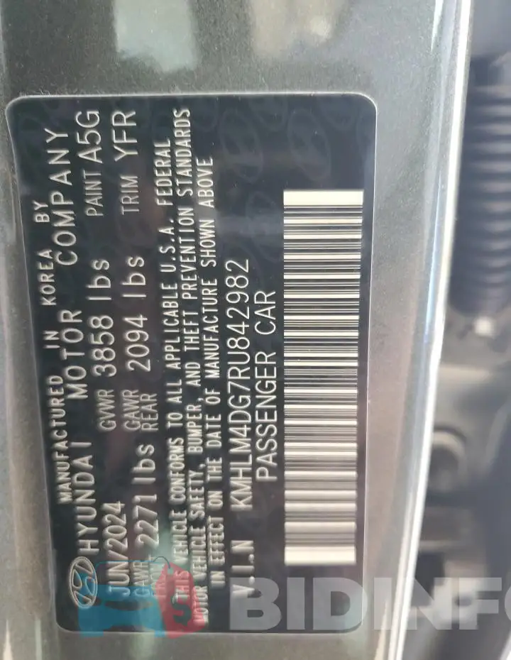 KMHLM4DG7RU842982 Photo# 12