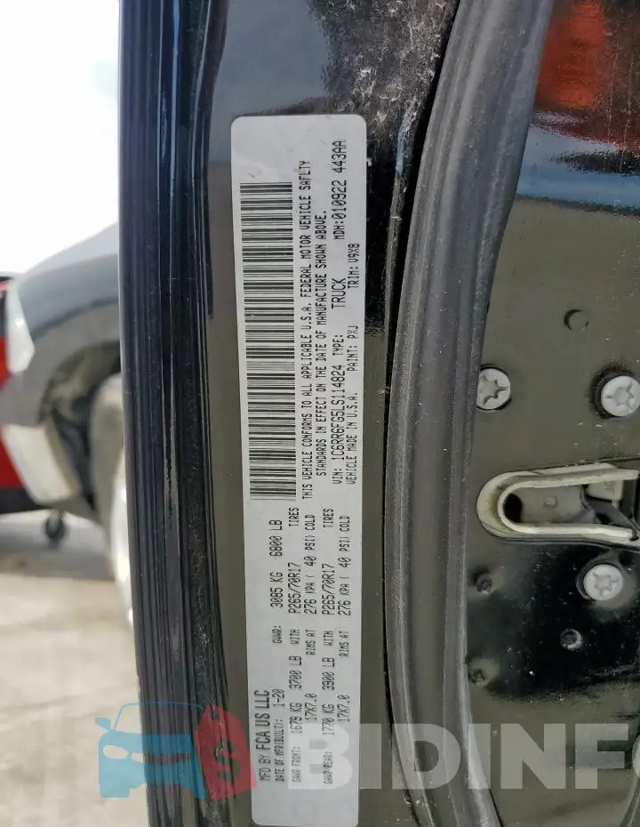 1C6RR6FG5LS114824 Photo# 12