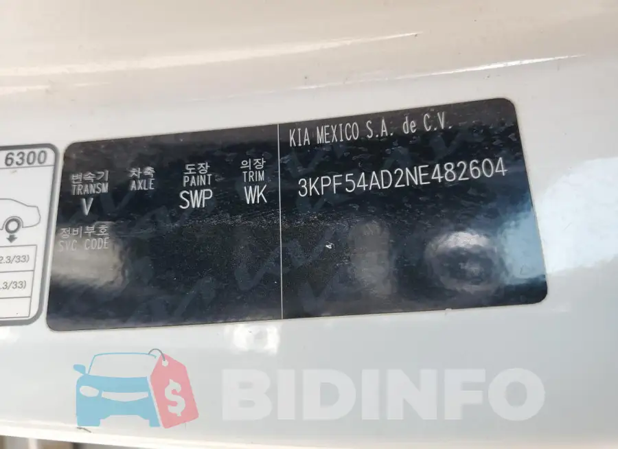 3KPF54AD2NE482604 Photo# 12