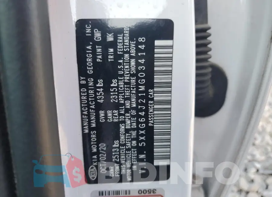 5XXG64J21MG034148 Photo# 12