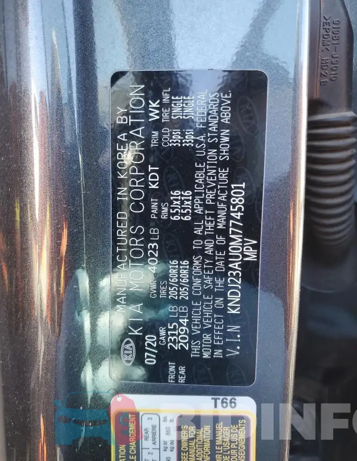 KNDJ23AU0M7745801 Photo# 13