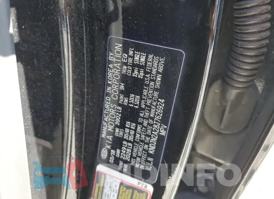 KNDJN2A28J7626924 Photo# 14