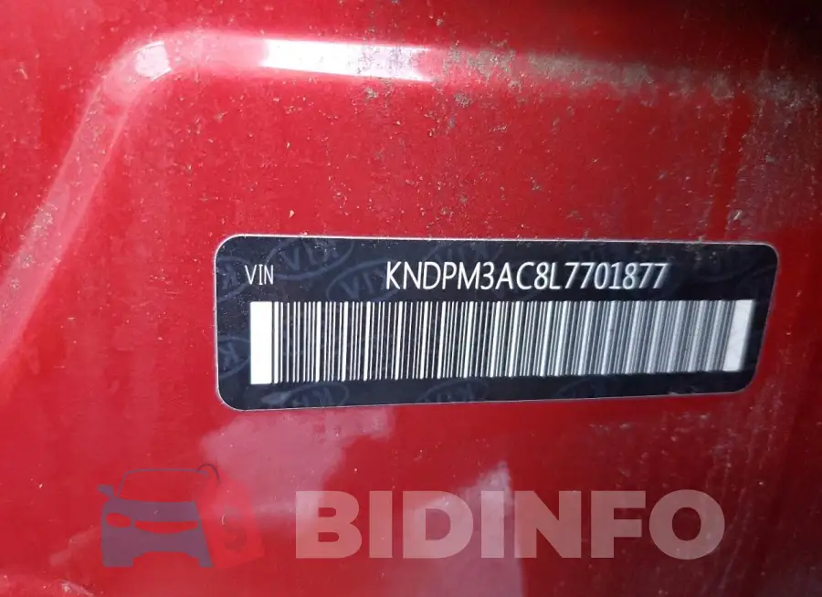 KNDPM3AC8L7701877 Photo# 12
