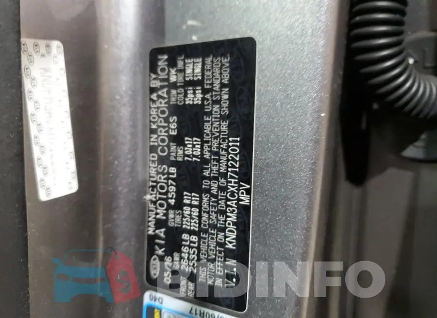 KNDPM3ACXH7122011 Photo# 13