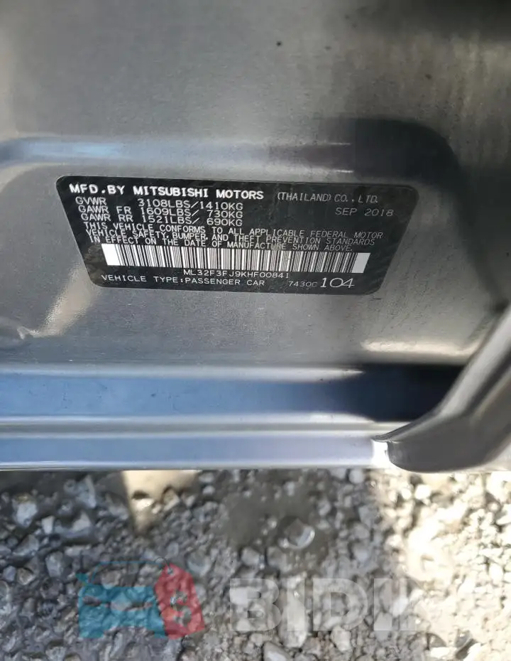 ML32F3FJ9KHF00841 Photo# 12