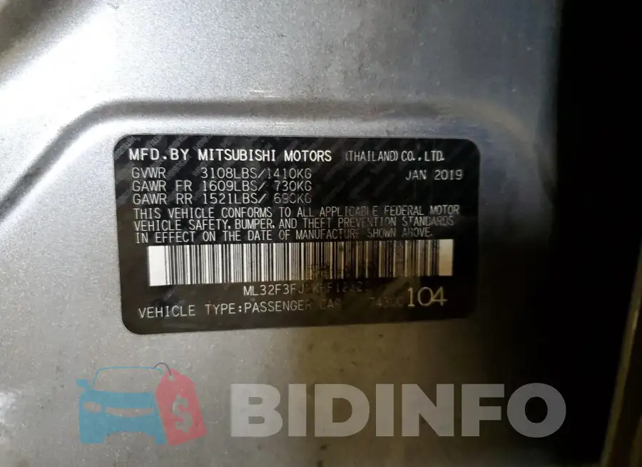 ML32F3FJXKHF12321 Photo# 12