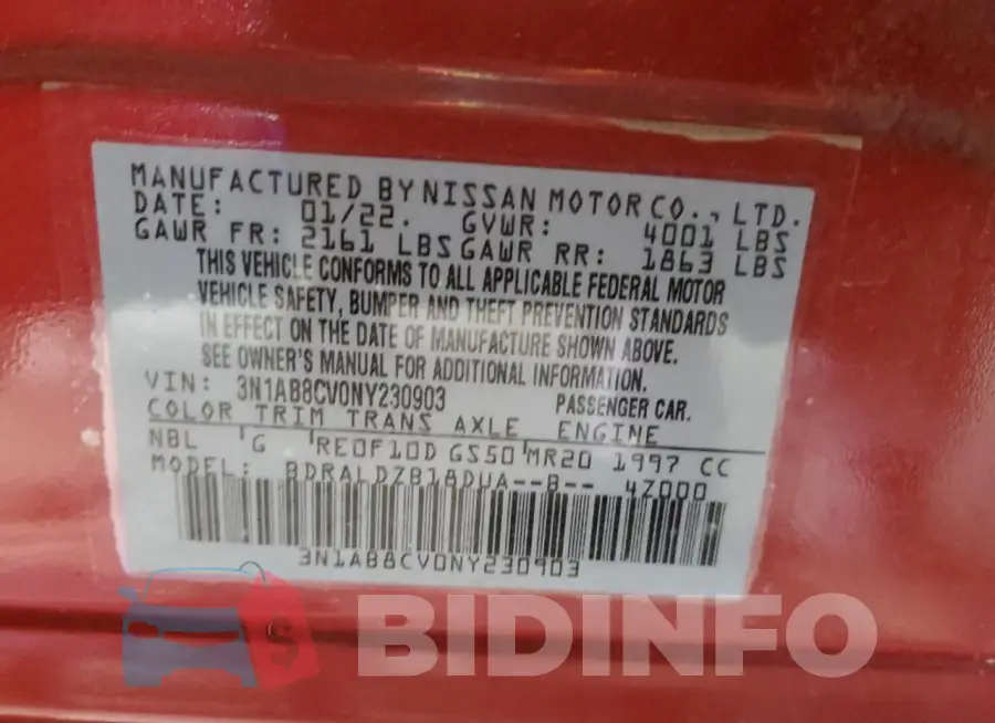 3N1AB8CV0NY230903 Photo# 13