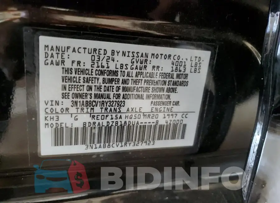 3N1AB8CV1RY327923 Photo# 13