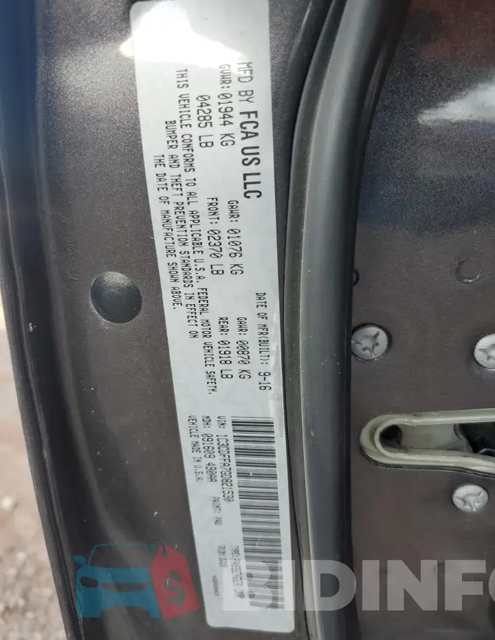 1C3CDFFA7GD821530 Photo# 12