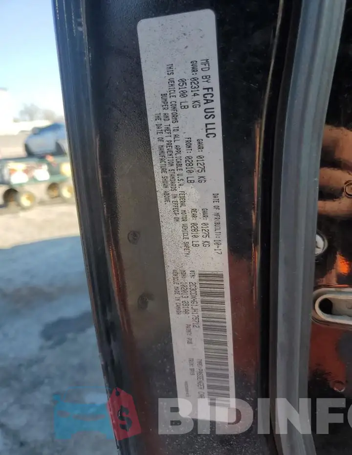 2C3CDXHG1JH175712 Photo# 12