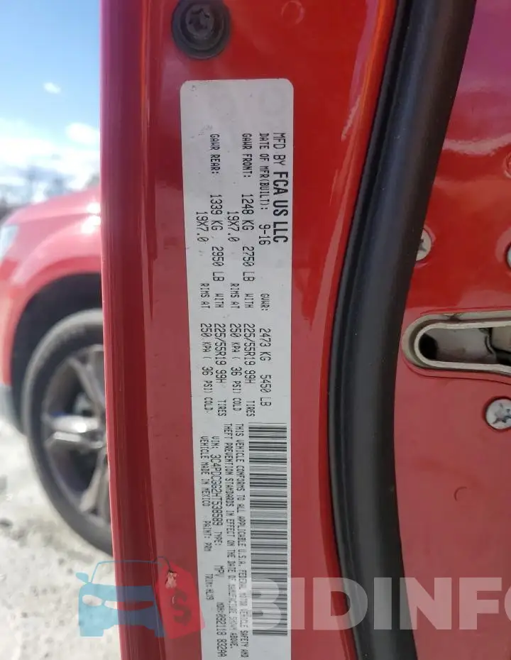 3C4PDCGG2HT538589 Photo# 12