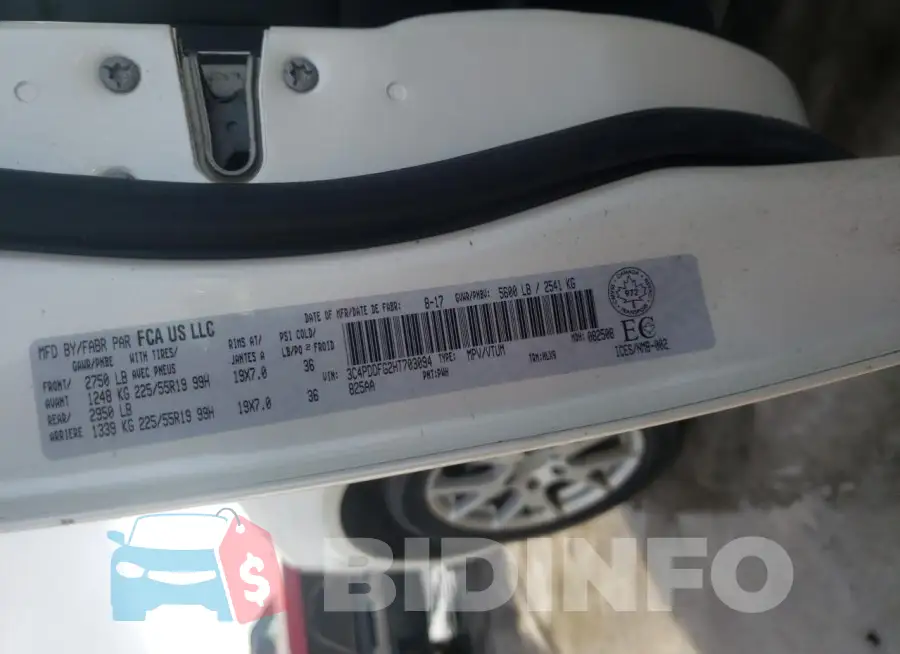 3C4PDDFG2HT703094 Photo# 13