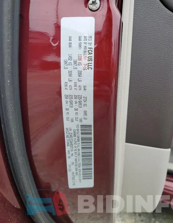2C4RC1EG4HR537174 Photo# 13