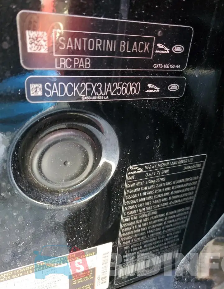 SADCK2FX3JA256060 Photo# 14