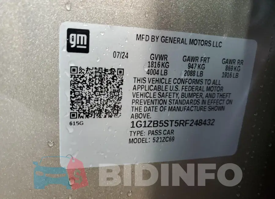 1G1ZB5ST5RF248432 Photo# 12