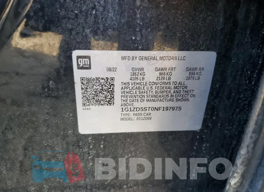 1G1ZD5ST0NF197975 Photo# 13