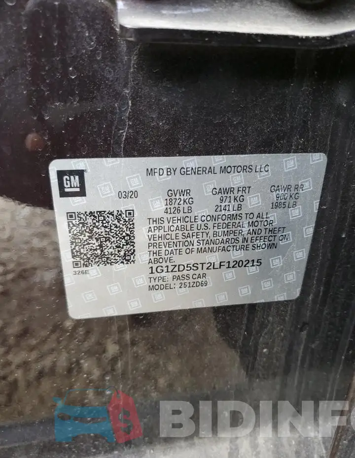 1G1ZD5ST2LF120215 Photo# 12