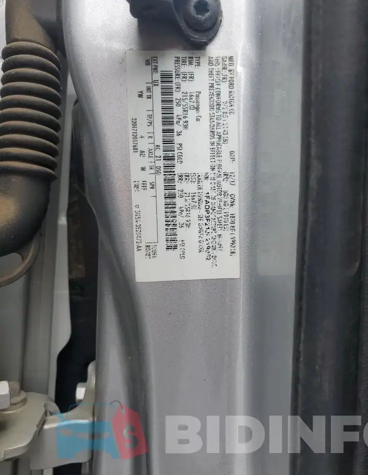 1FADP3F21JL219952 Photo# 12