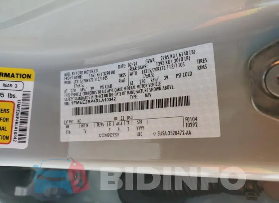 1FMEE2BP4RLA10342 Photo# 13