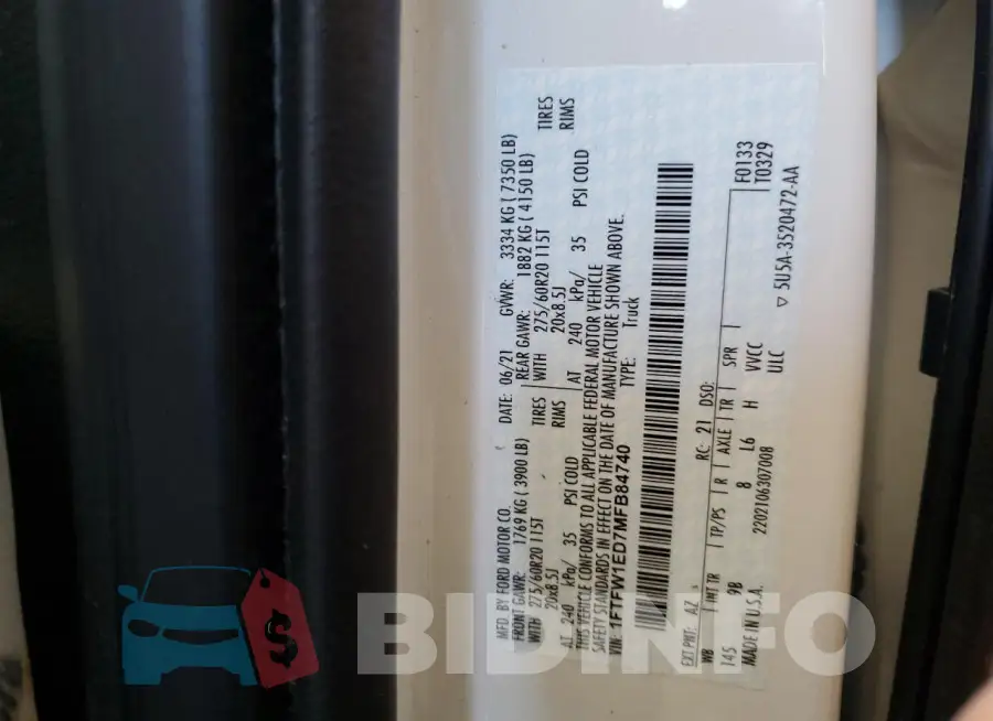 1FTFW1ED7MFB84740 Photo# 12