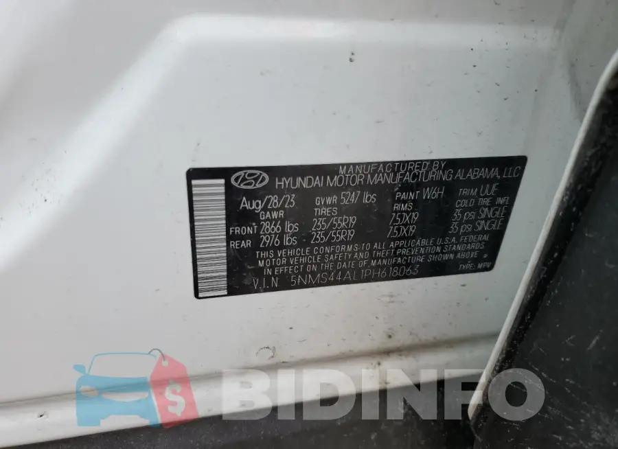5NMS44AL1PH618063 Photo# 13