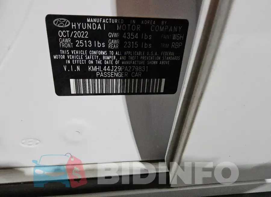 KMHL44J29PA279831 Photo# 13