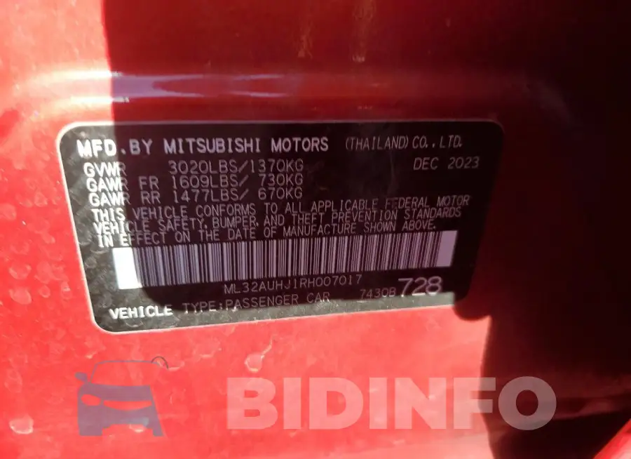 ML32AUHJ1RH007017 Photo# 13