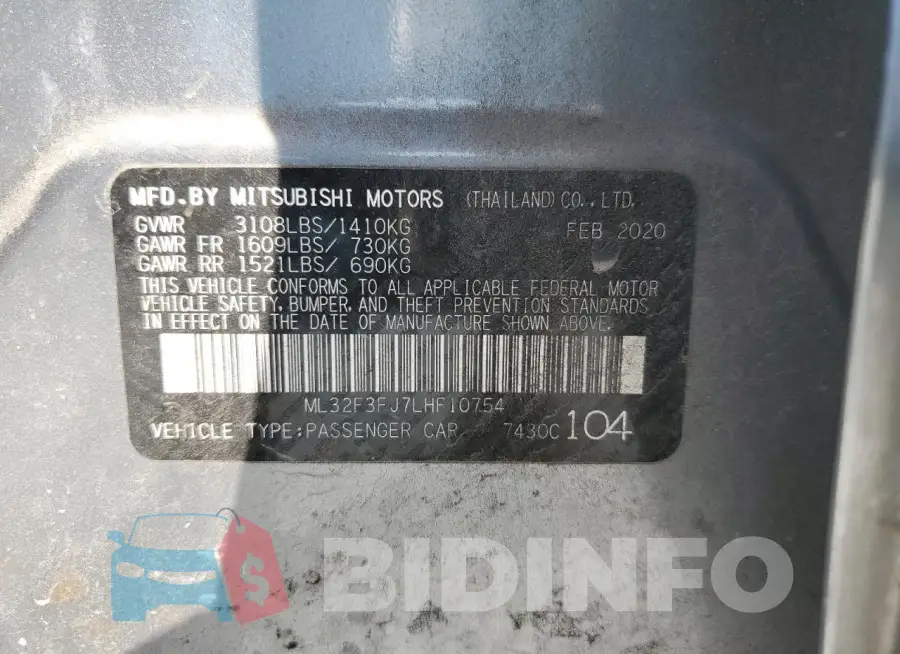 ML32F3FJ7LHF10754 Photo# 13