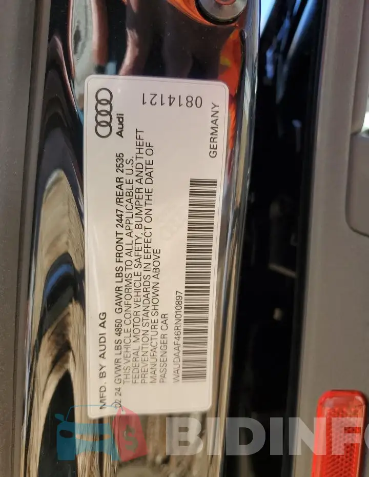 WAUDAAF46RN010897 Photo# 12