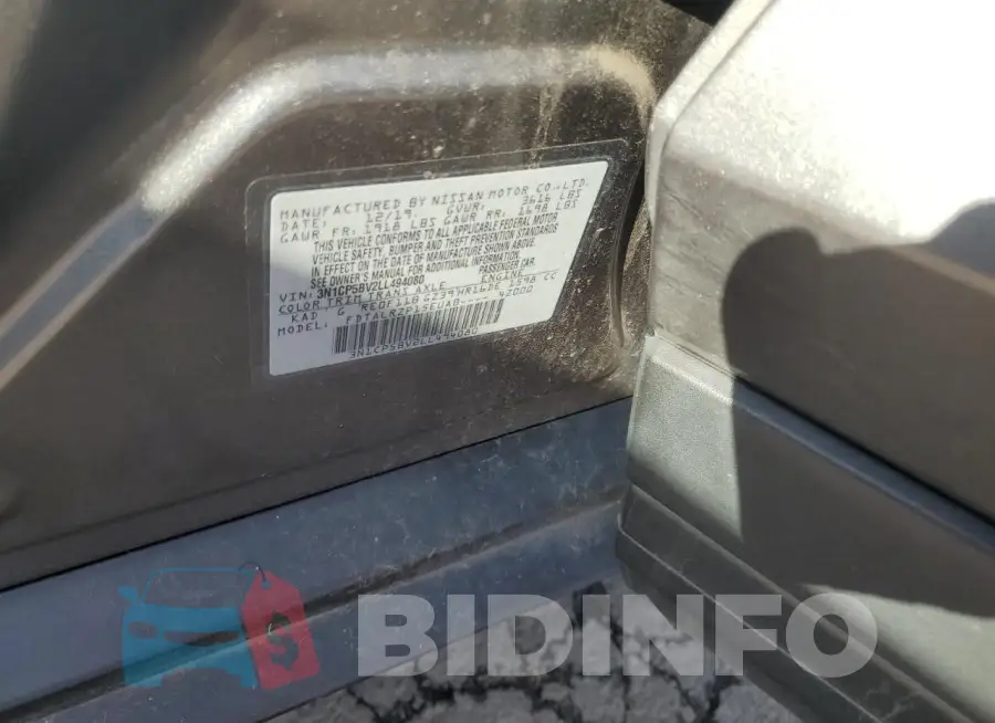 3N1CP5BV2LL494080 Photo# 12