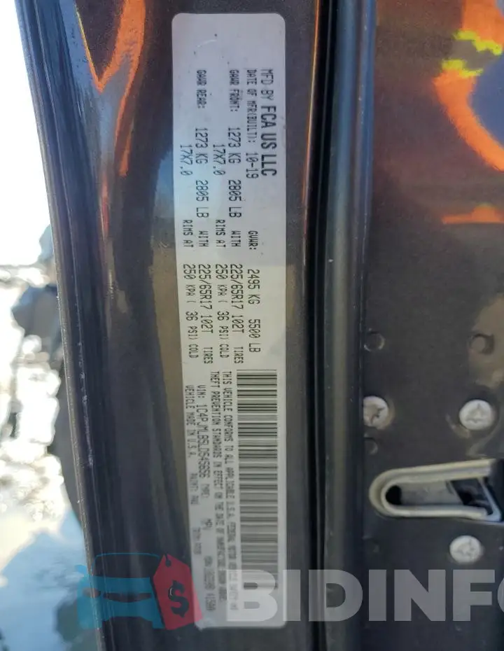 1C4PJMLB5LD545656 Photo# 13