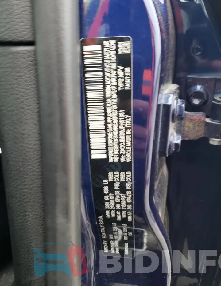 ZACCJBBB8JPH51881 Photo# 14