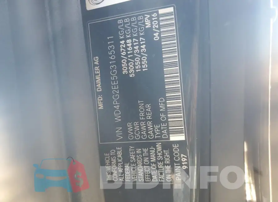 WD4PG2EE5G3165311 Photo# 13